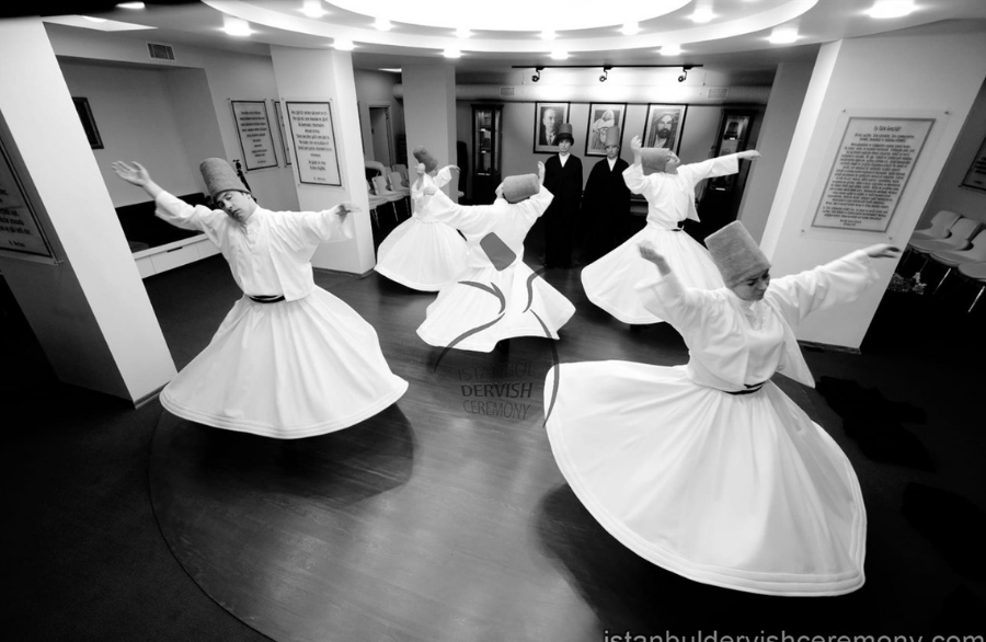 What is the purpose of the whirling dervish?