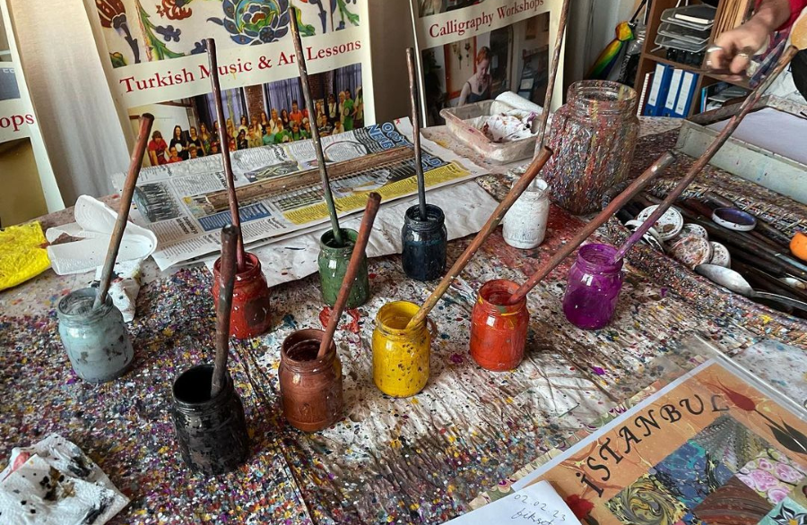 Ateliere de Marbling (Ebru) în Istanbul: O Călătorie Artistică Unică