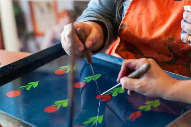 Turkish Marbling Ebru Course