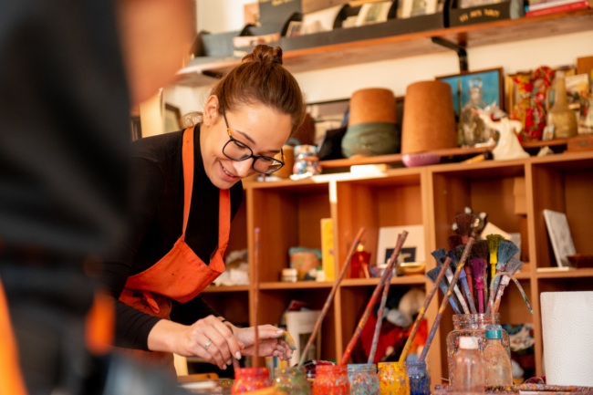 Turkish Marbling Ebru Course