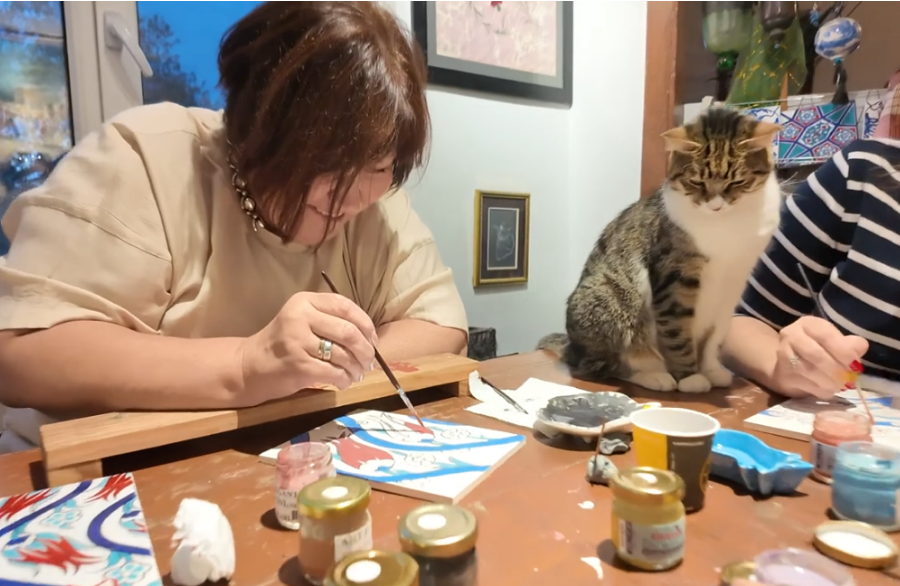 Turkish Tile,Ceramic Workshop ,Istanbul