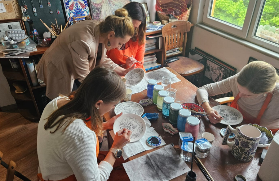 Ottoman Tile and Ceramic Workshop in The Heart of Istanbul